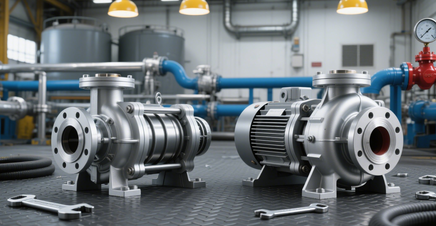 Centrifugal nasos növü arasındakı fərqlər bb3 və bb4 növü