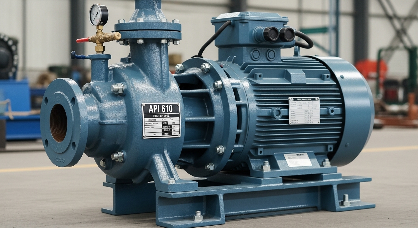 API610 neft nasosları üçün standart prosedurlar və əsas məqamlar