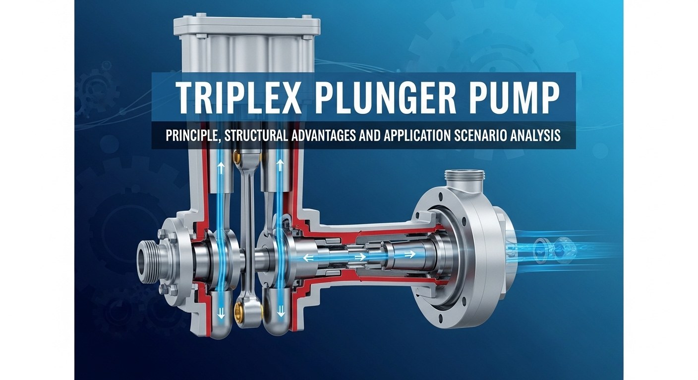 Triplex Plunger nasosu: prinsip, struktur üstünlükləri və tətbiq ssenarisi təhlili
