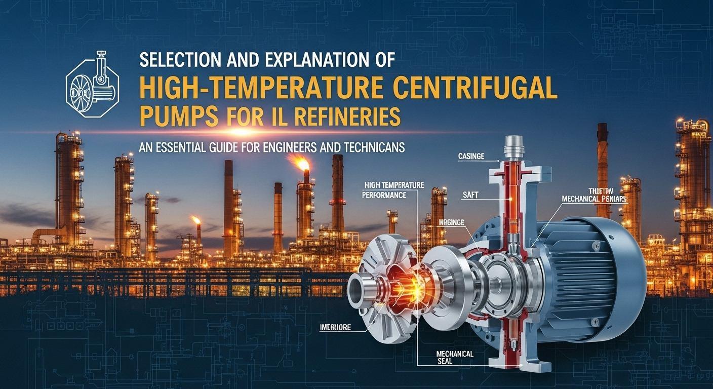 Təmizləyici üçün yüksək temperatur sentrifuquqal nasosu