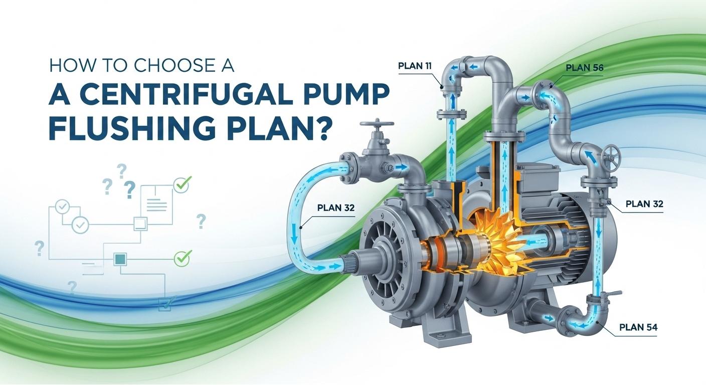 Bir sentrifugugal nasosu flushing planını necə seçmək olar?