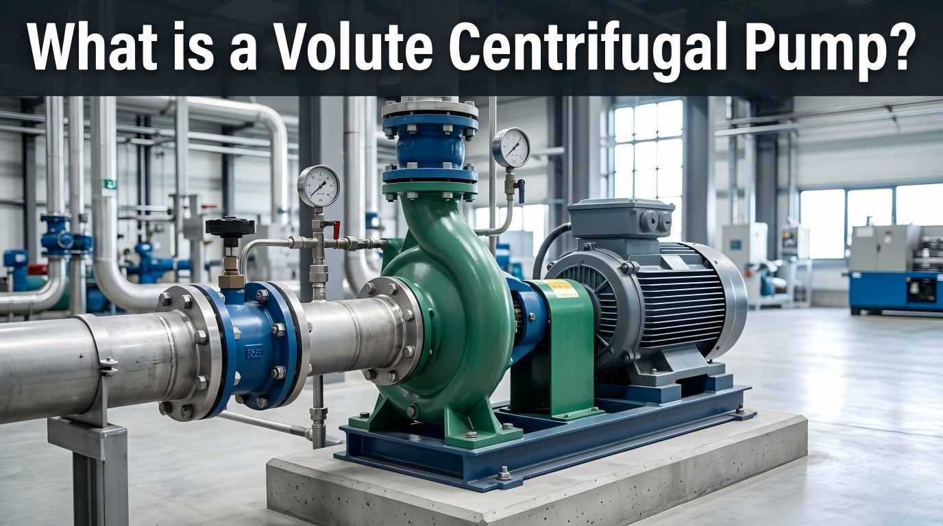 Volute mərkəzdənqaçma nasosu nədir?